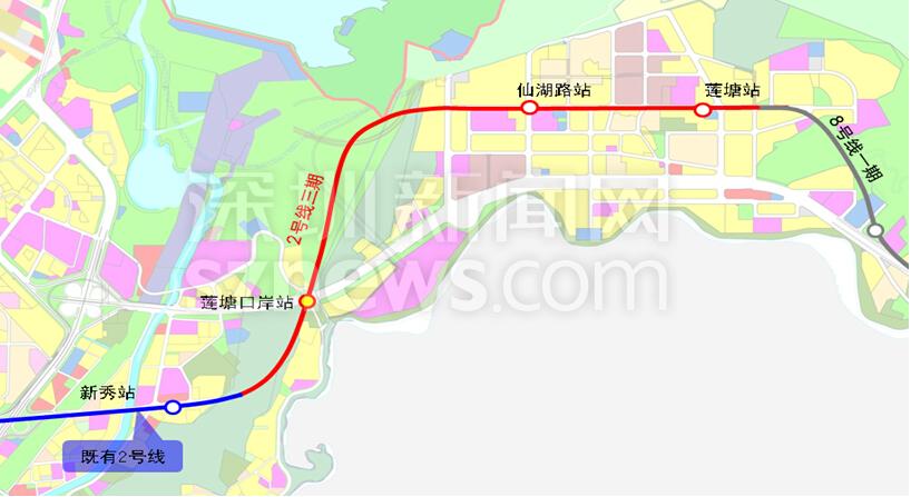 深圳地鐵2號(hào)線東延段（站點(diǎn)、線路圖、開通時(shí)間、最新消息）